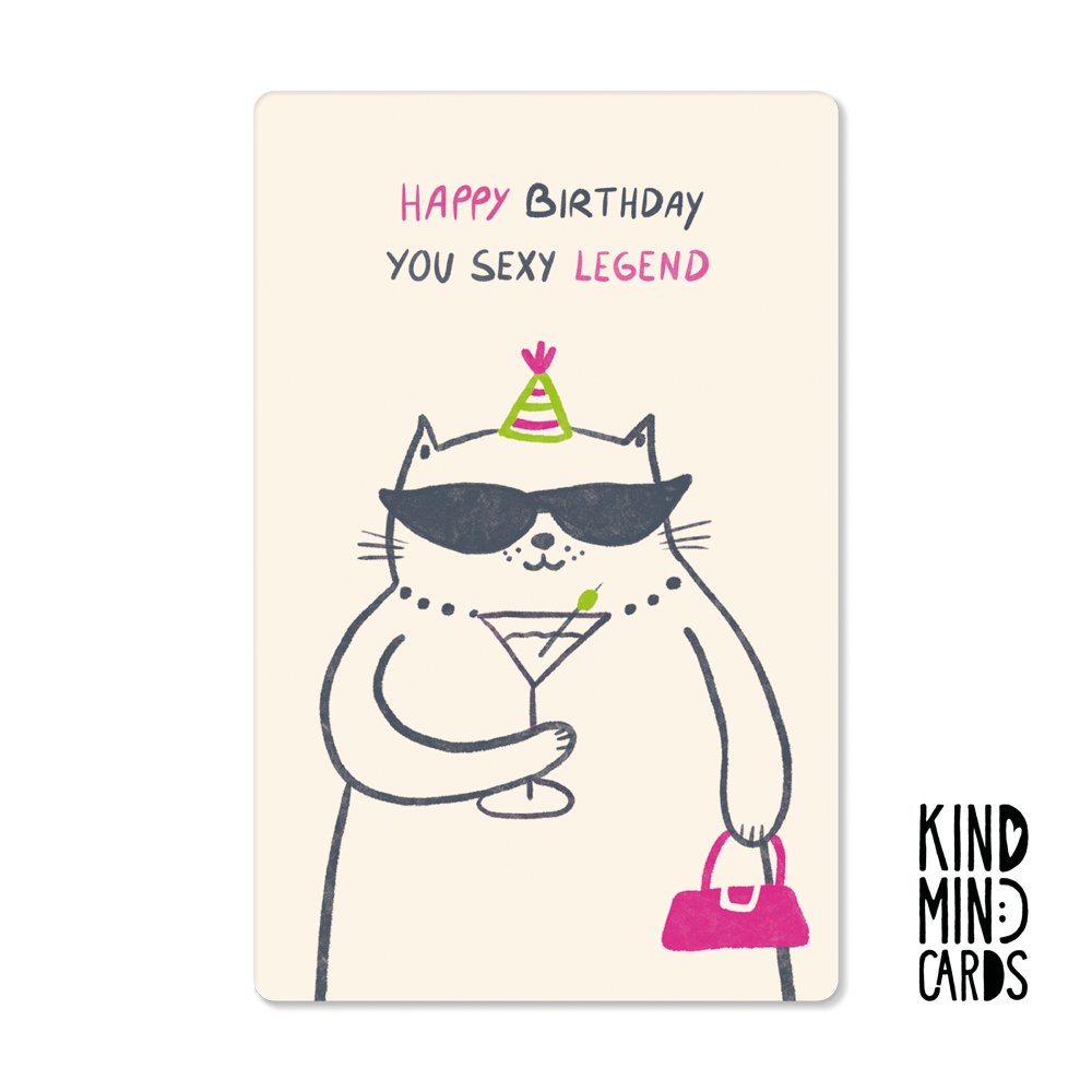 Postal - Happy Birthday, You Sexy Legend