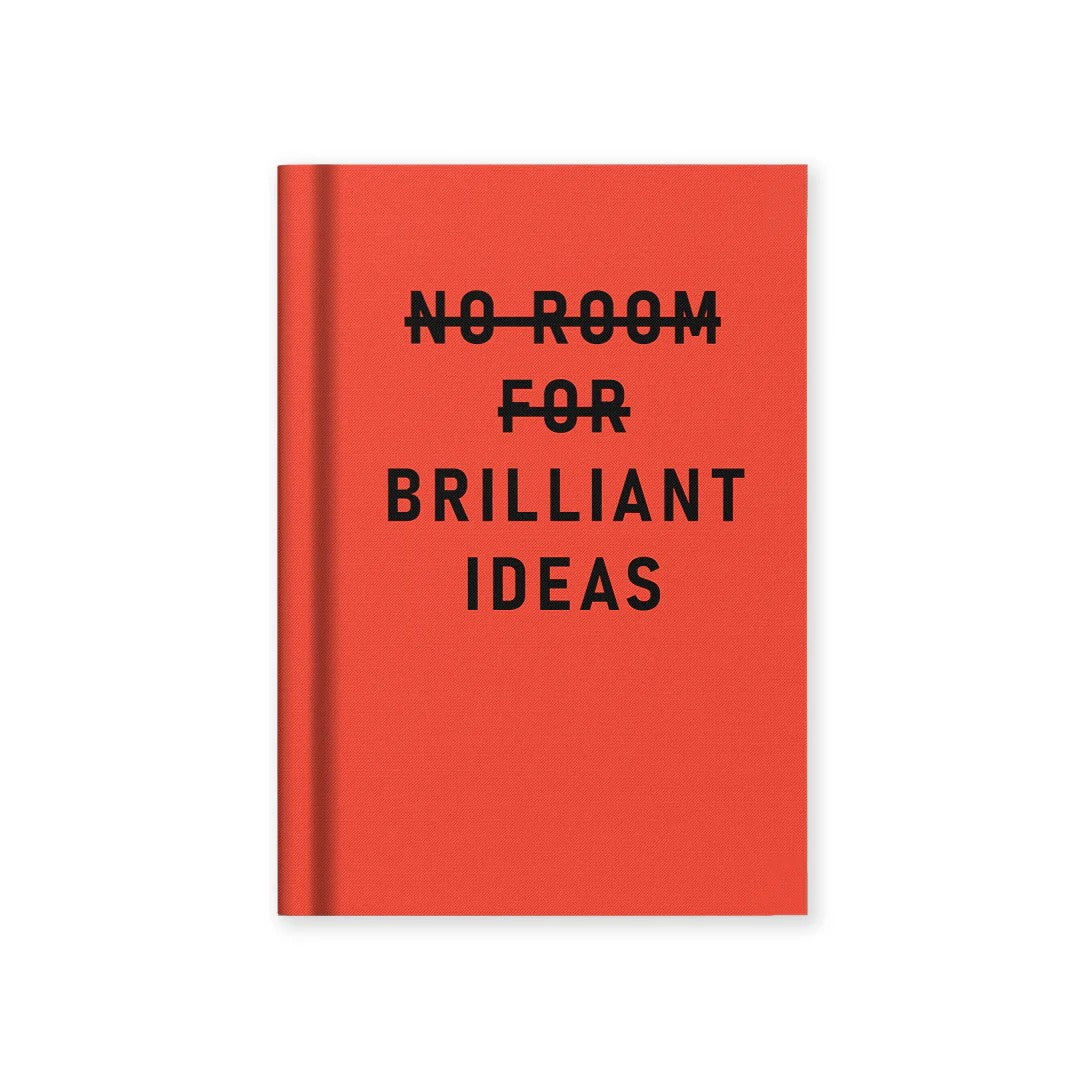 Caderno A7 - No Room For Brilliant Ideas