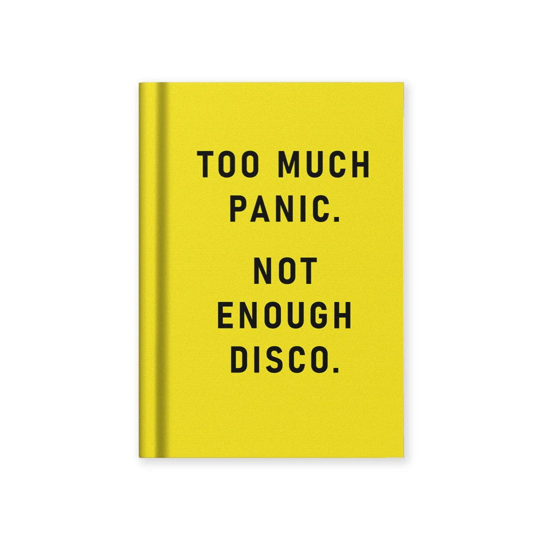 Caderno A7 - Panic, Not Enough Disco
