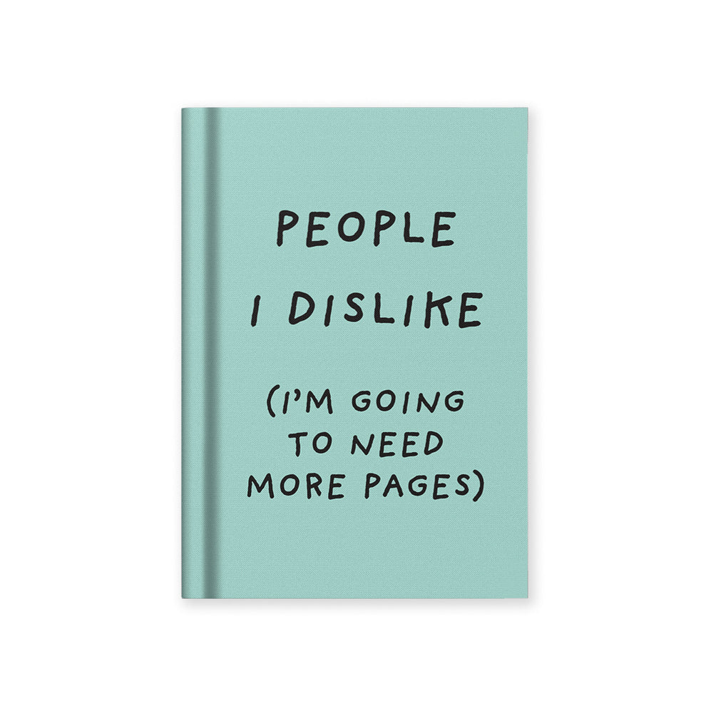 Caderno A7 - People I Dislike