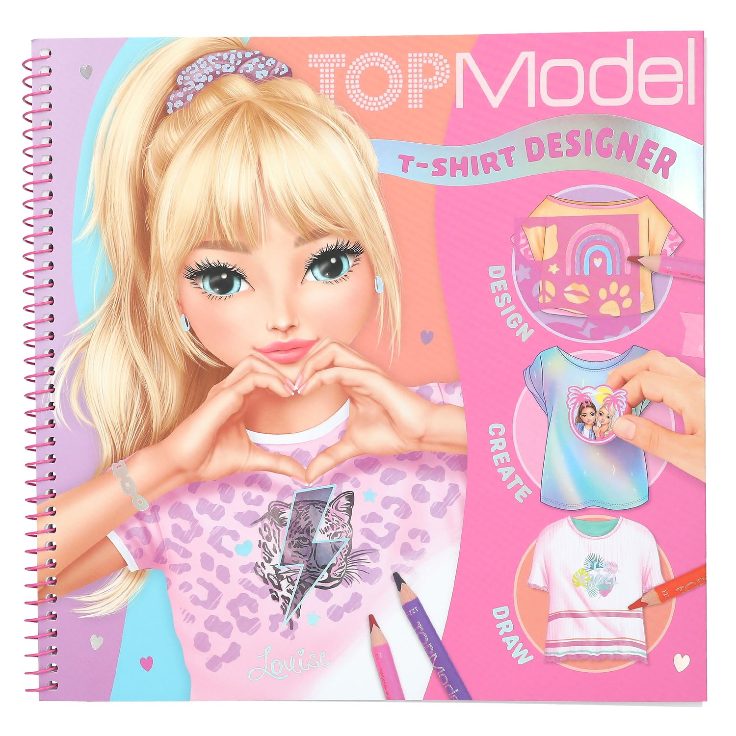 Caderno Diy Designer T-Shirts - Topmodel