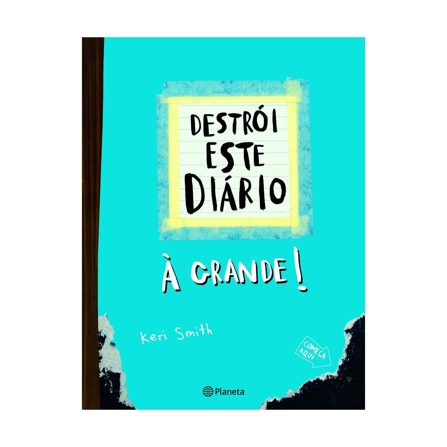 Destrói Este Diário À Grande - Capa Azul de Keri Smith