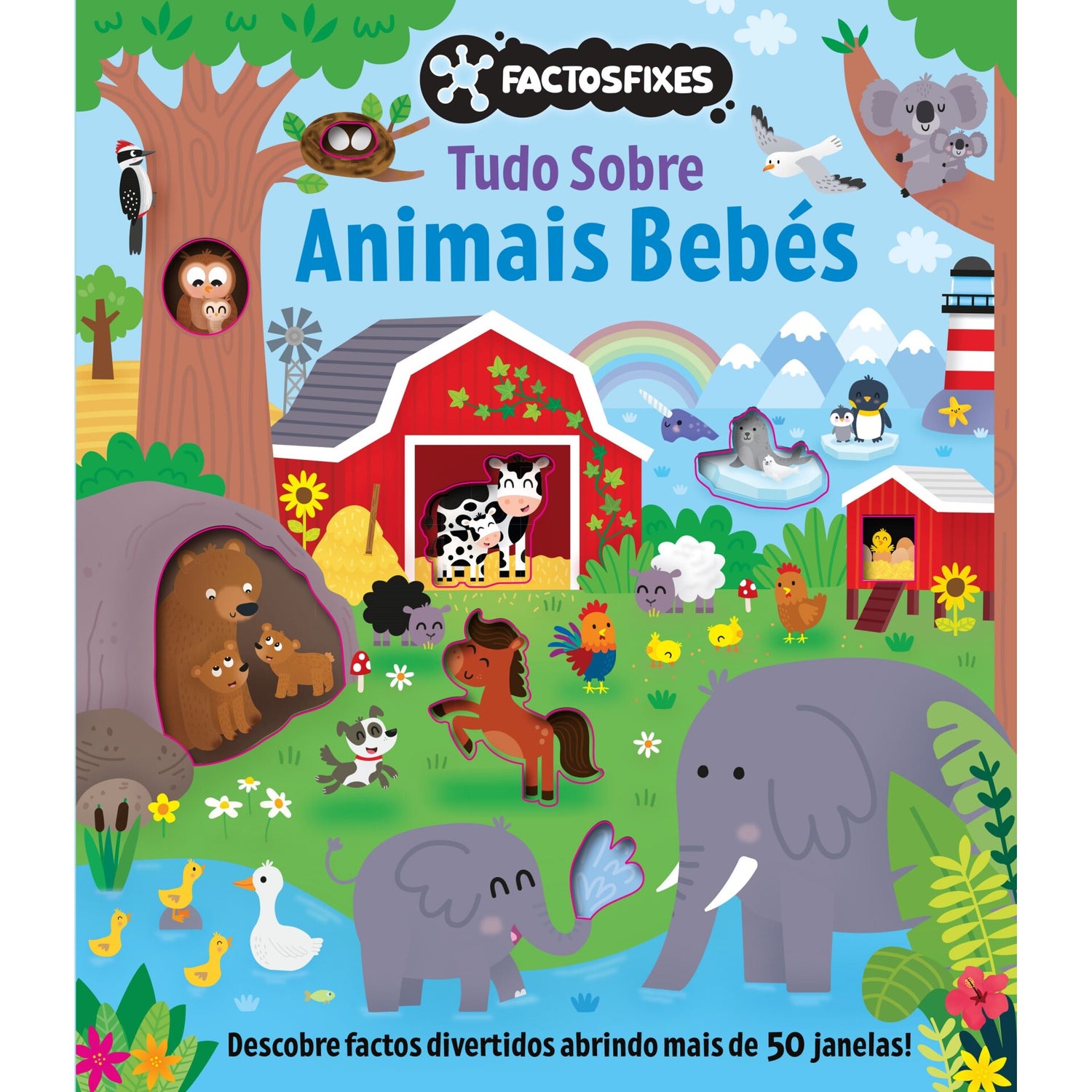 Factos Fixes: Tudo Sobre Animais Bebés de Lake Press