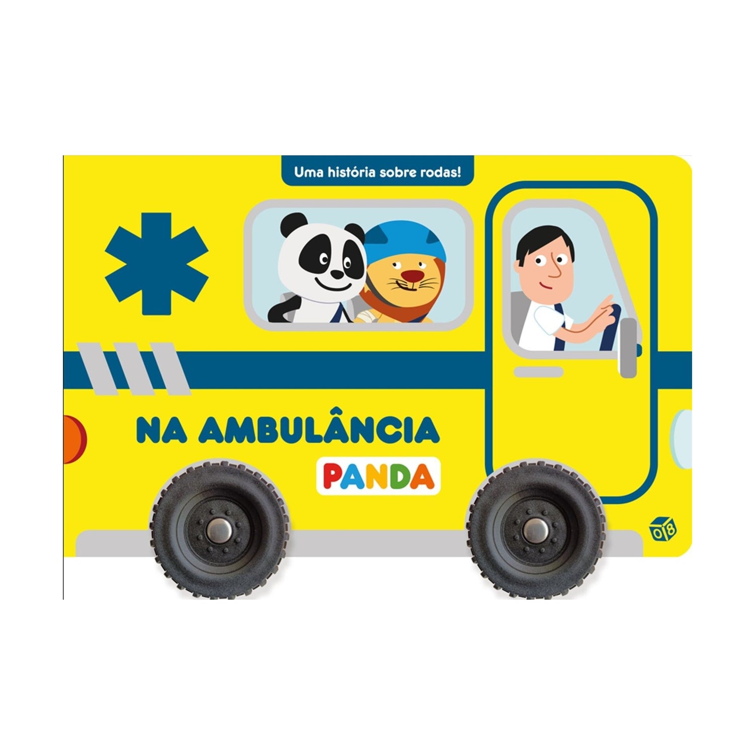 Panda Sobre Rodas:Na Ambulância-Livro De Histórias de Zero A Oito