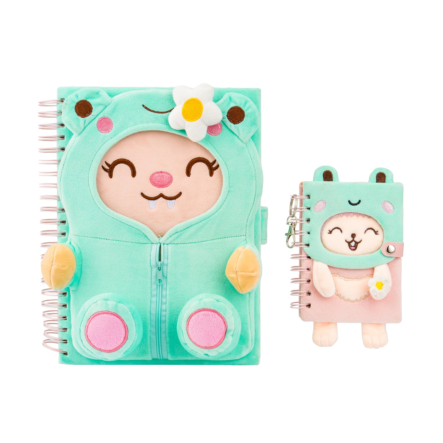 Caderno Formato A5 +Mini Caderno - Furry Frog