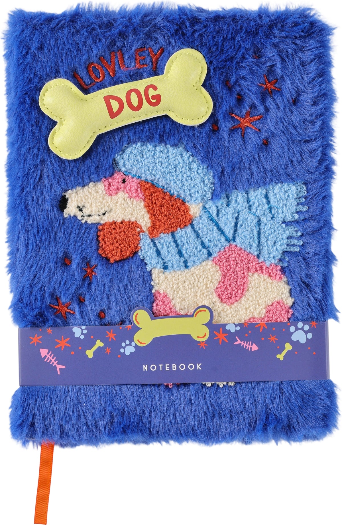 Caderno Peluche Formato A5 - Meow Woof
