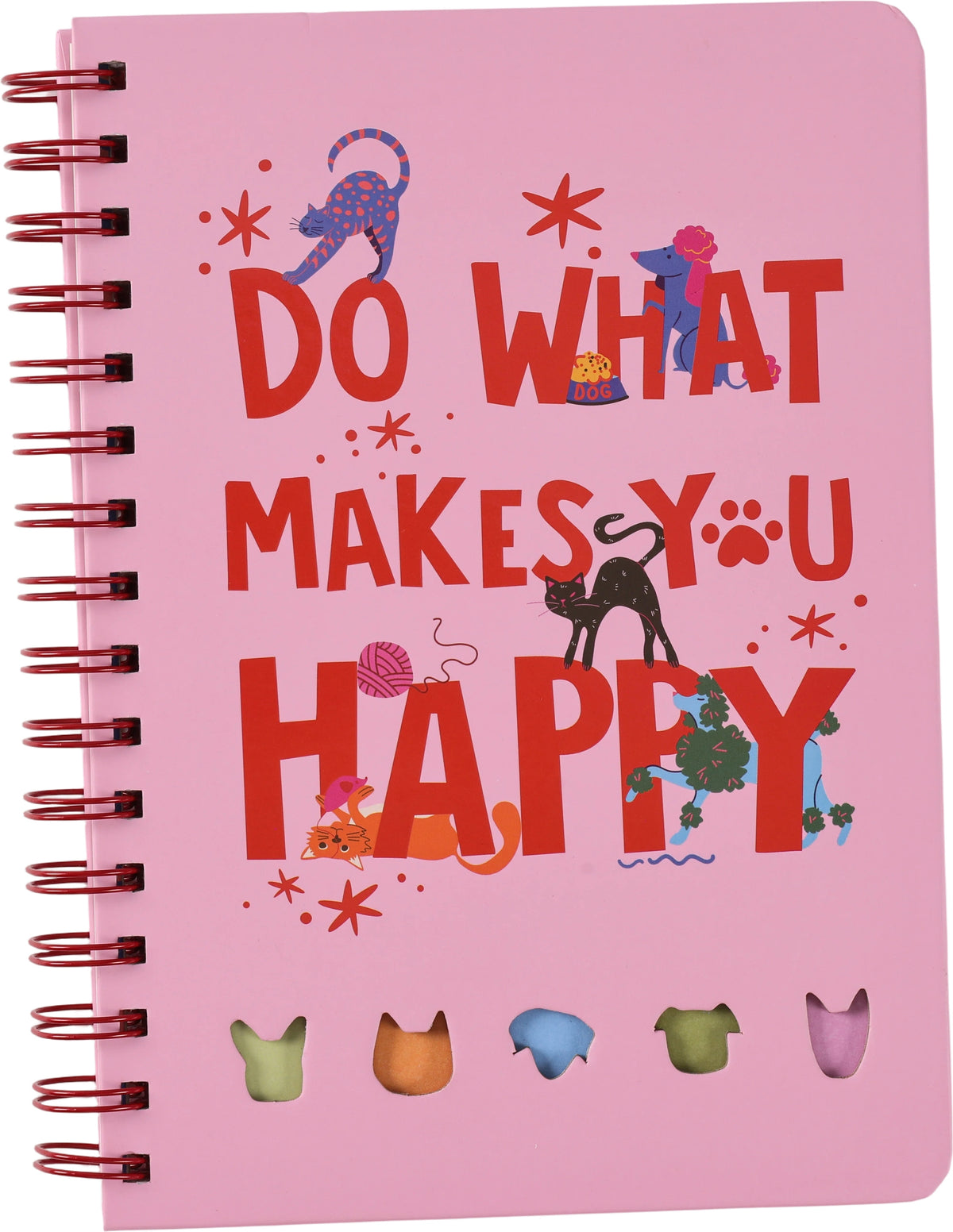 Caderno Formato A5 - Happy Meow Woof