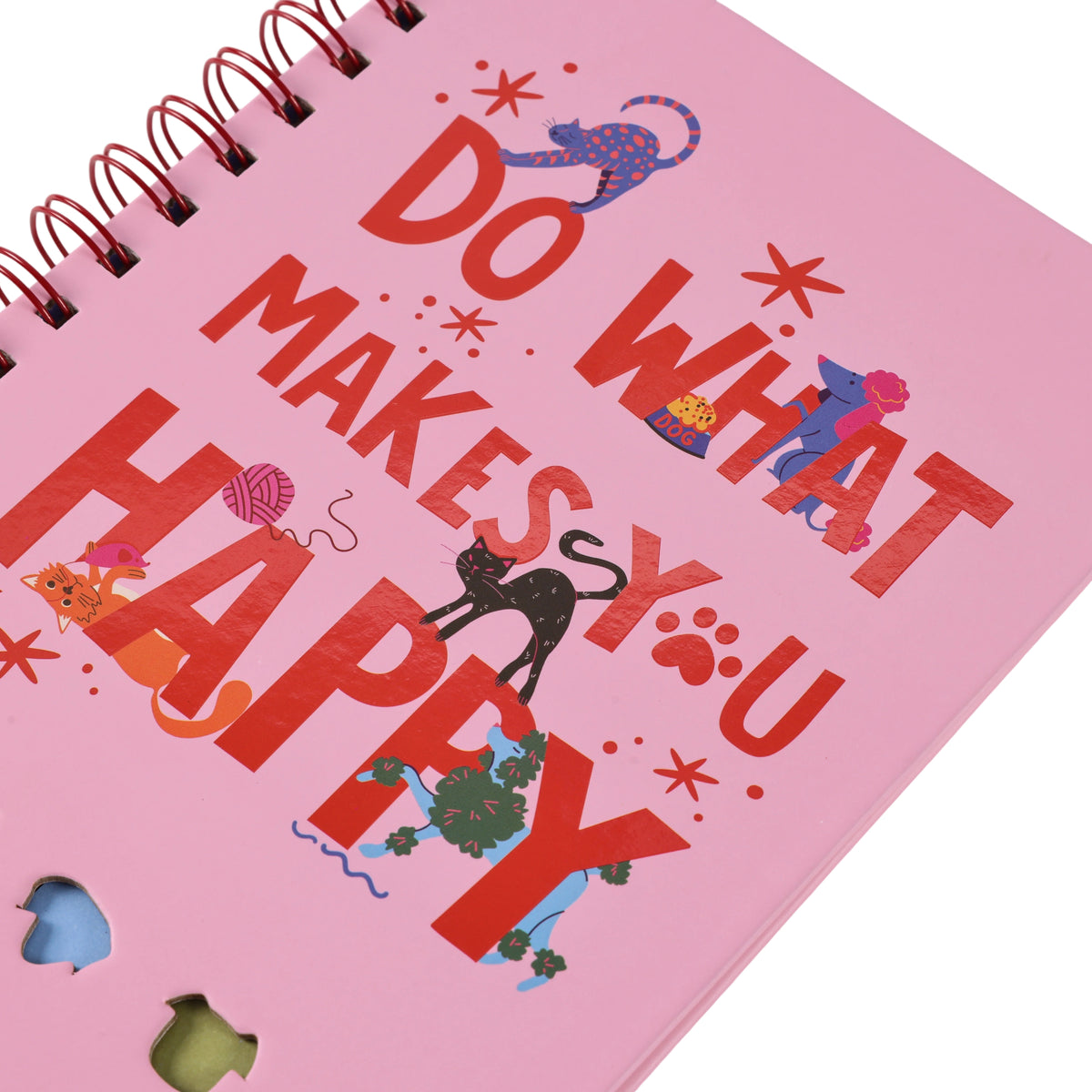 Caderno Formato A5 - Happy Meow Woof