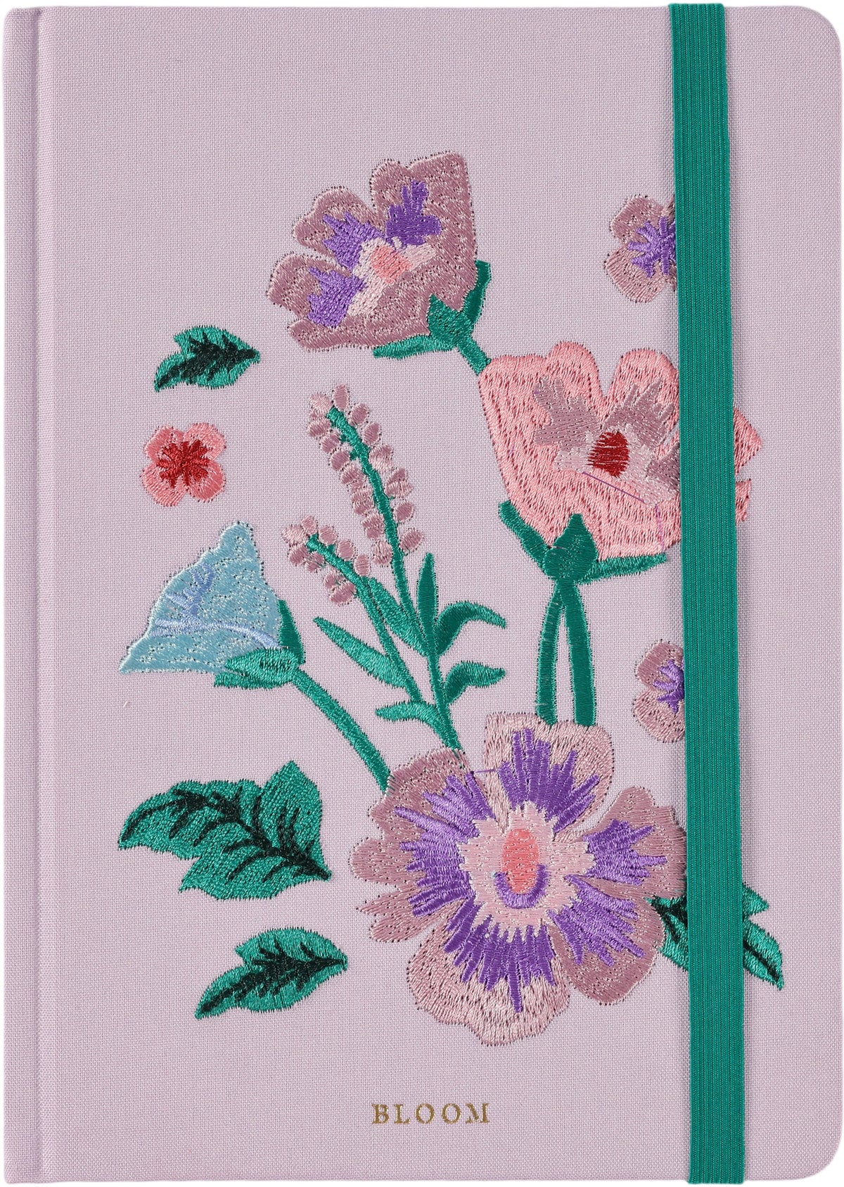 Caderno Formato A5 Com Bordado - Flora Lane