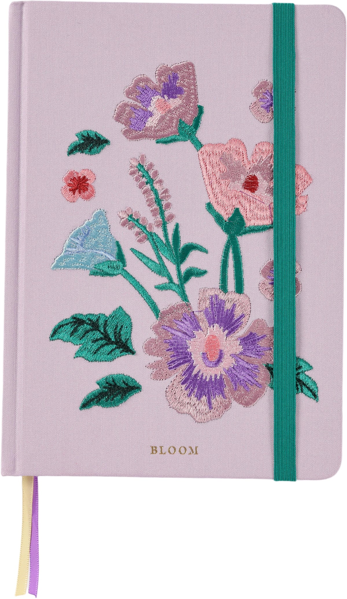 Caderno Formato A5 Com Bordado - Flora Lane