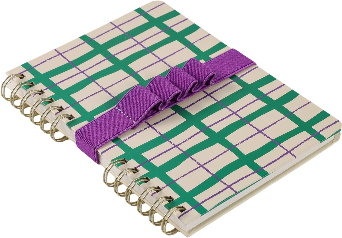 Caderno Formato A5 Com Riscas - Flora Lane