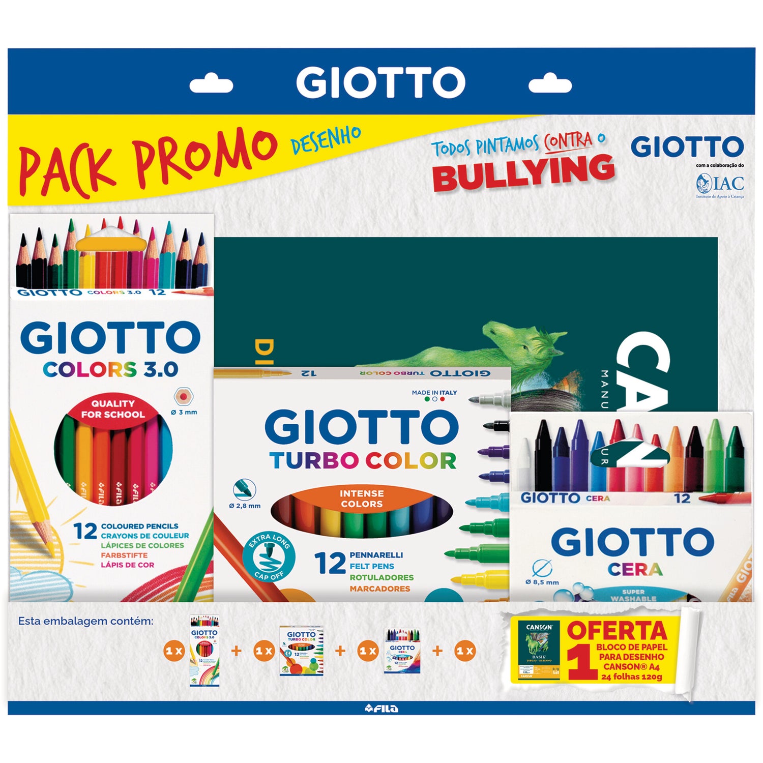 Promo Pack Desenho Giotto
