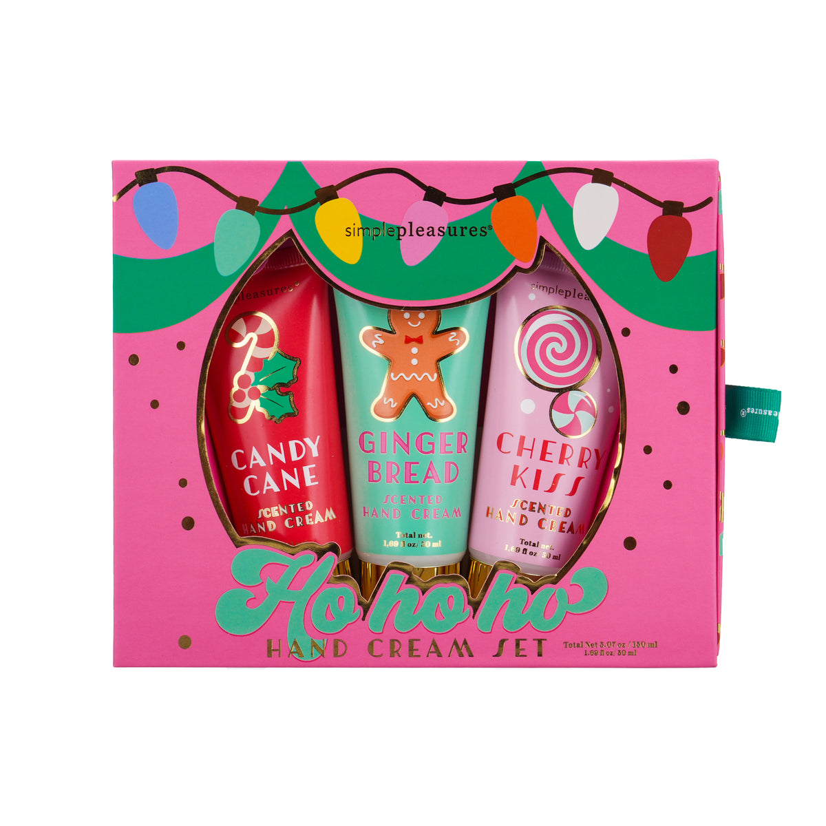 Conjunto 3 Creme Mãos - Ho Ho Ho
