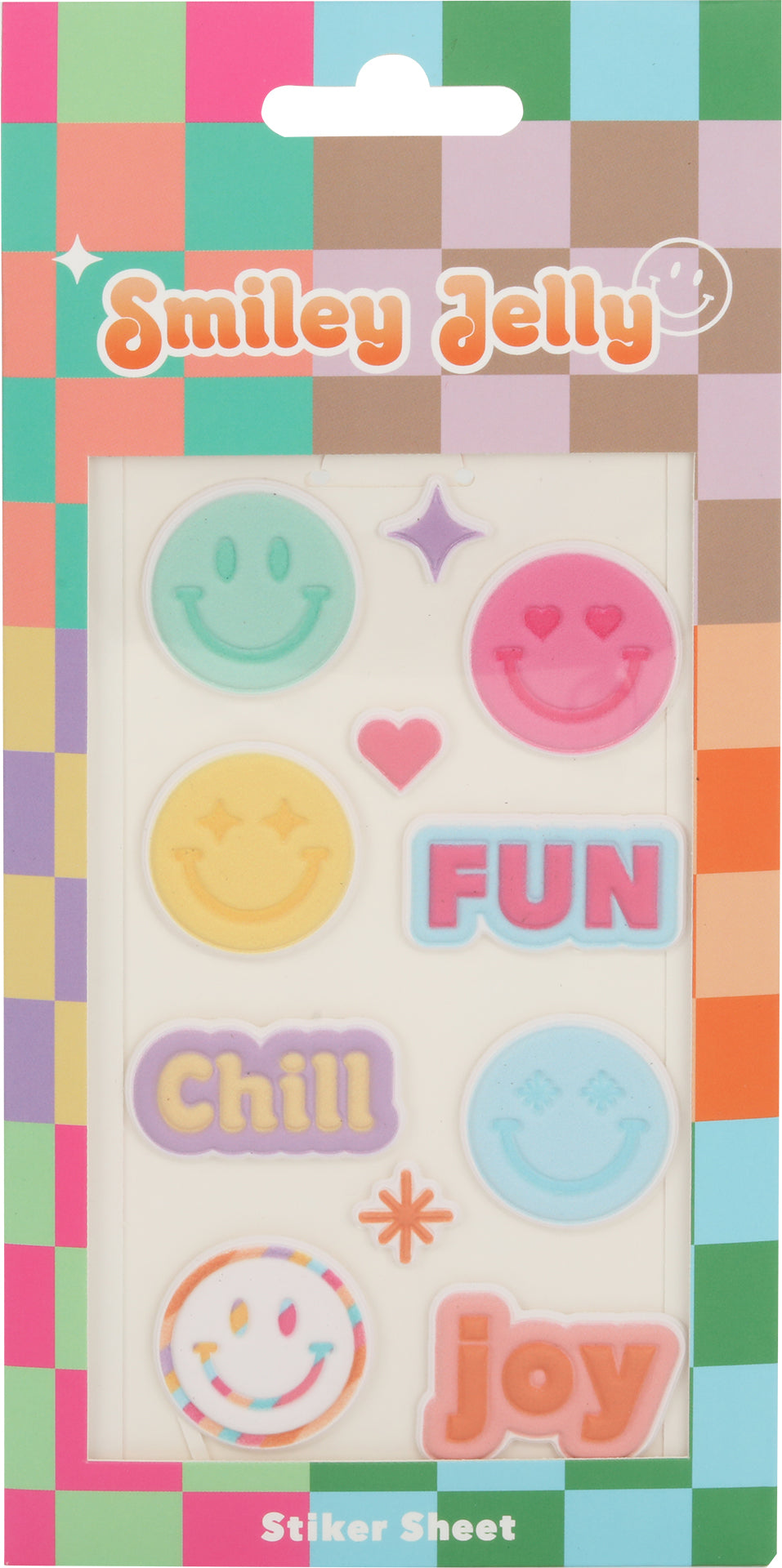 Bubble Stickers - Smiley Face
