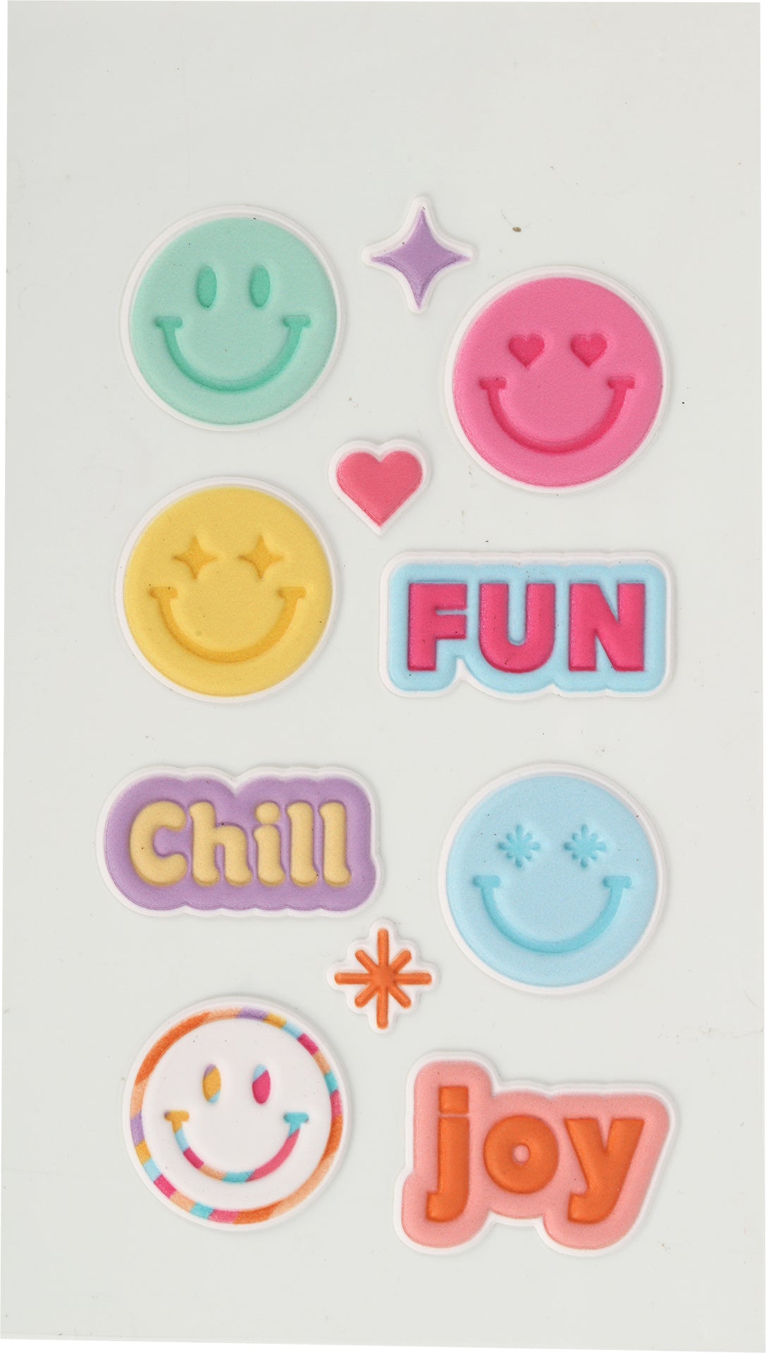 Bubble Stickers - Smiley Face