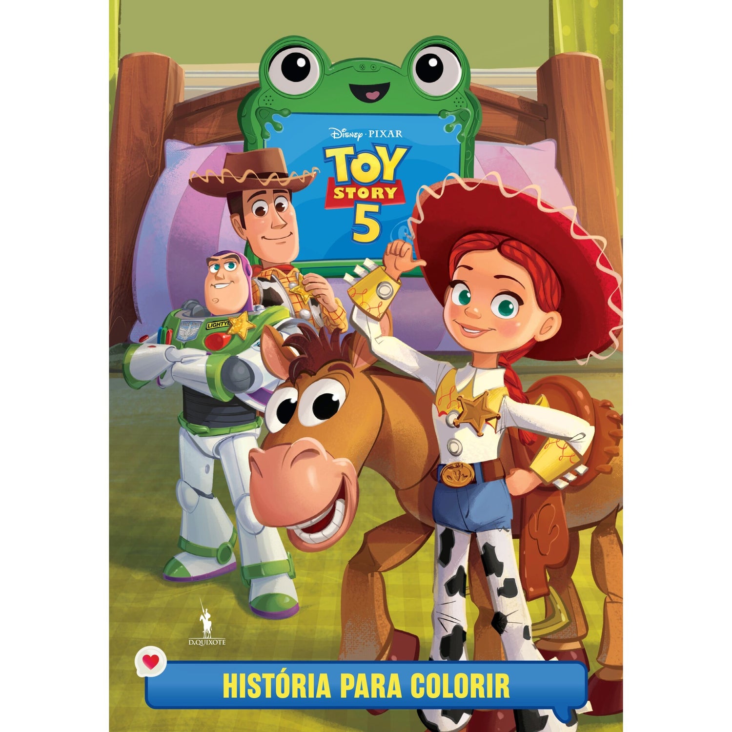 Toy Story 5: História Para Colorir de Disney