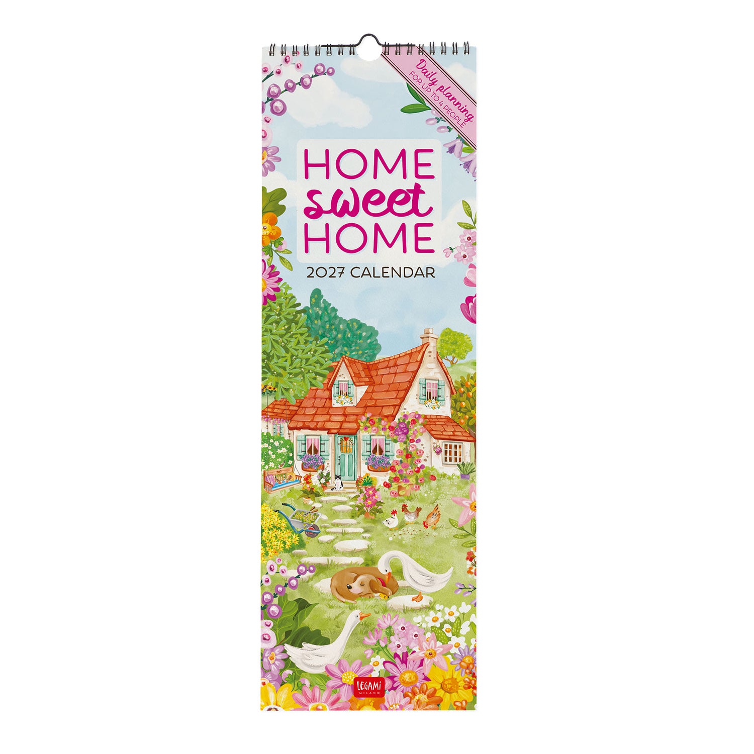 Calendário Parede 2027 15 X50 -Sweet Home