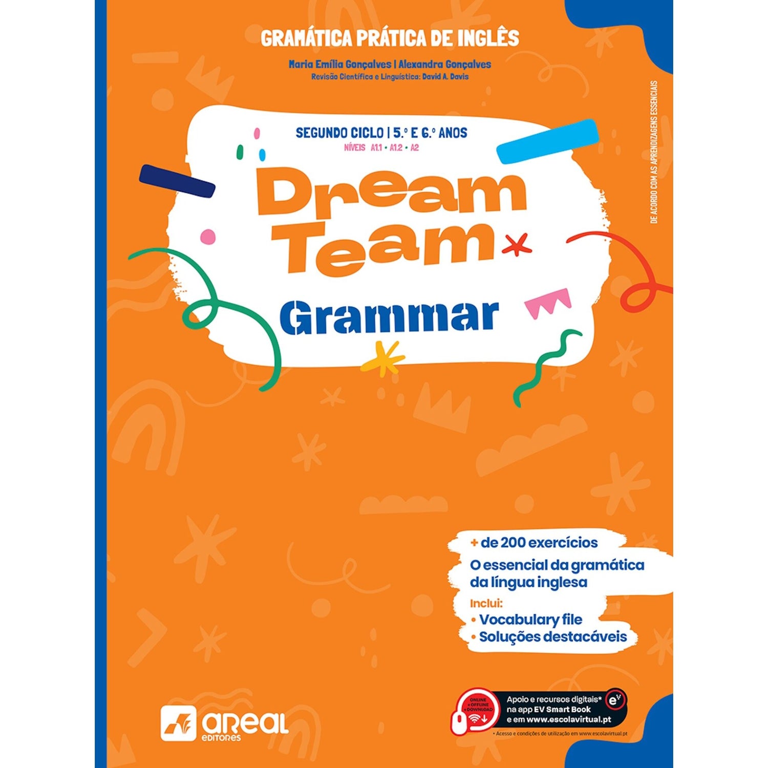 Dream Team Grammar - Inglês - 5.º E 6.º Anos - Gramática Prática De Inglês de Maria Emília Gonçalves