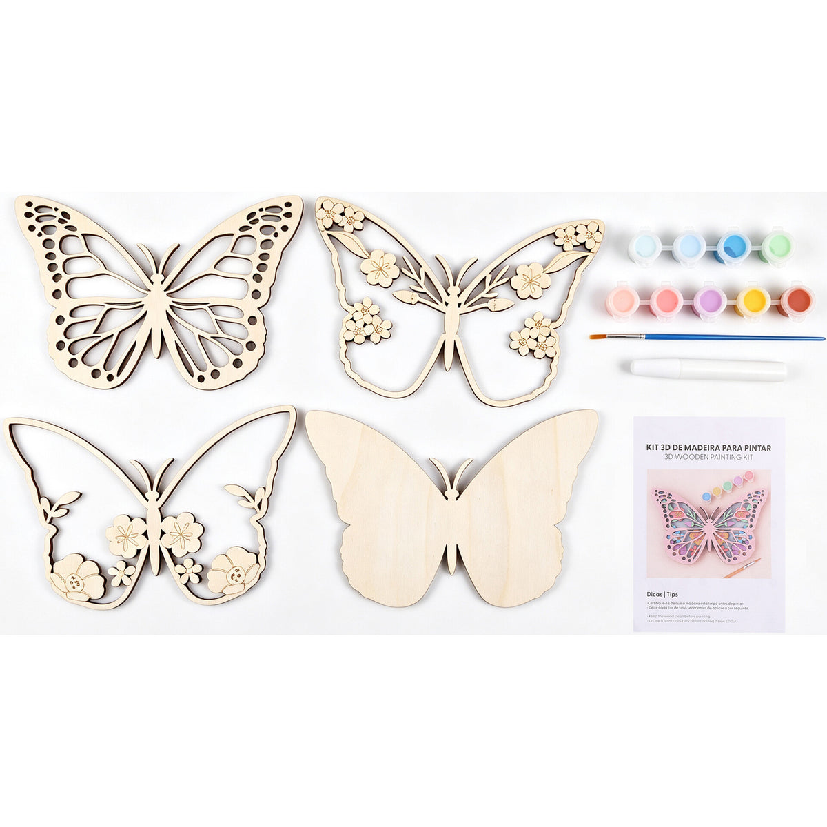 Borboleta Mad Para Colorir Hobby