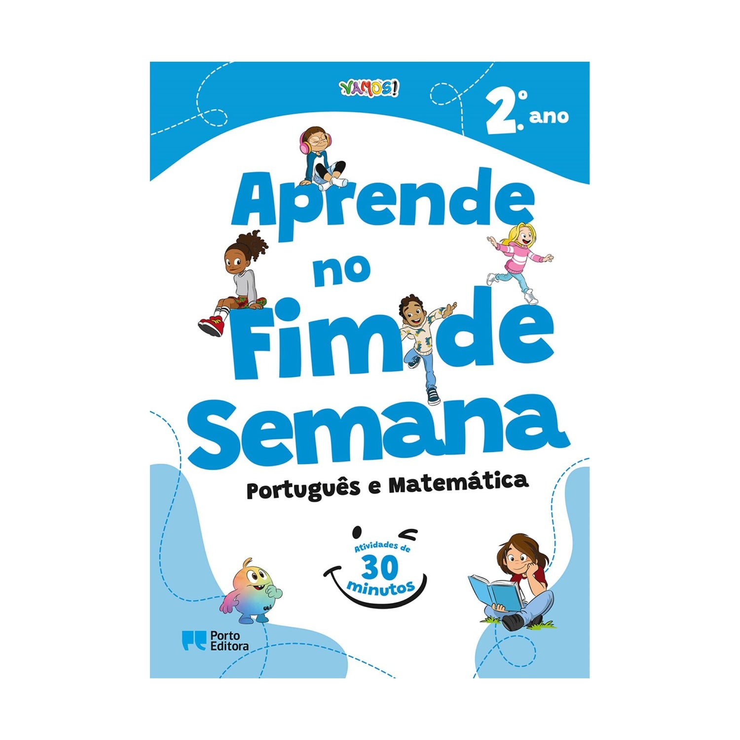 Vamos! - Aprende No Fim De Semana - Português E Matemática - 2.º Ano de Porto Editora