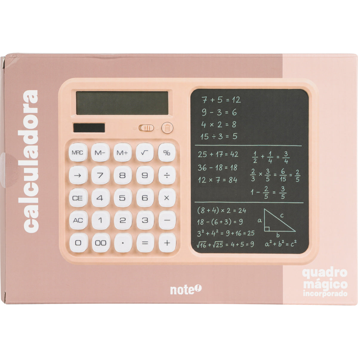 Maq Calc Com Quad Mágico Colorblock Note!
