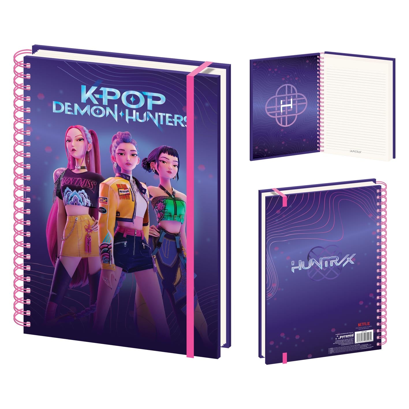 Caderno Formato A4 - Kpop Demon Hunters