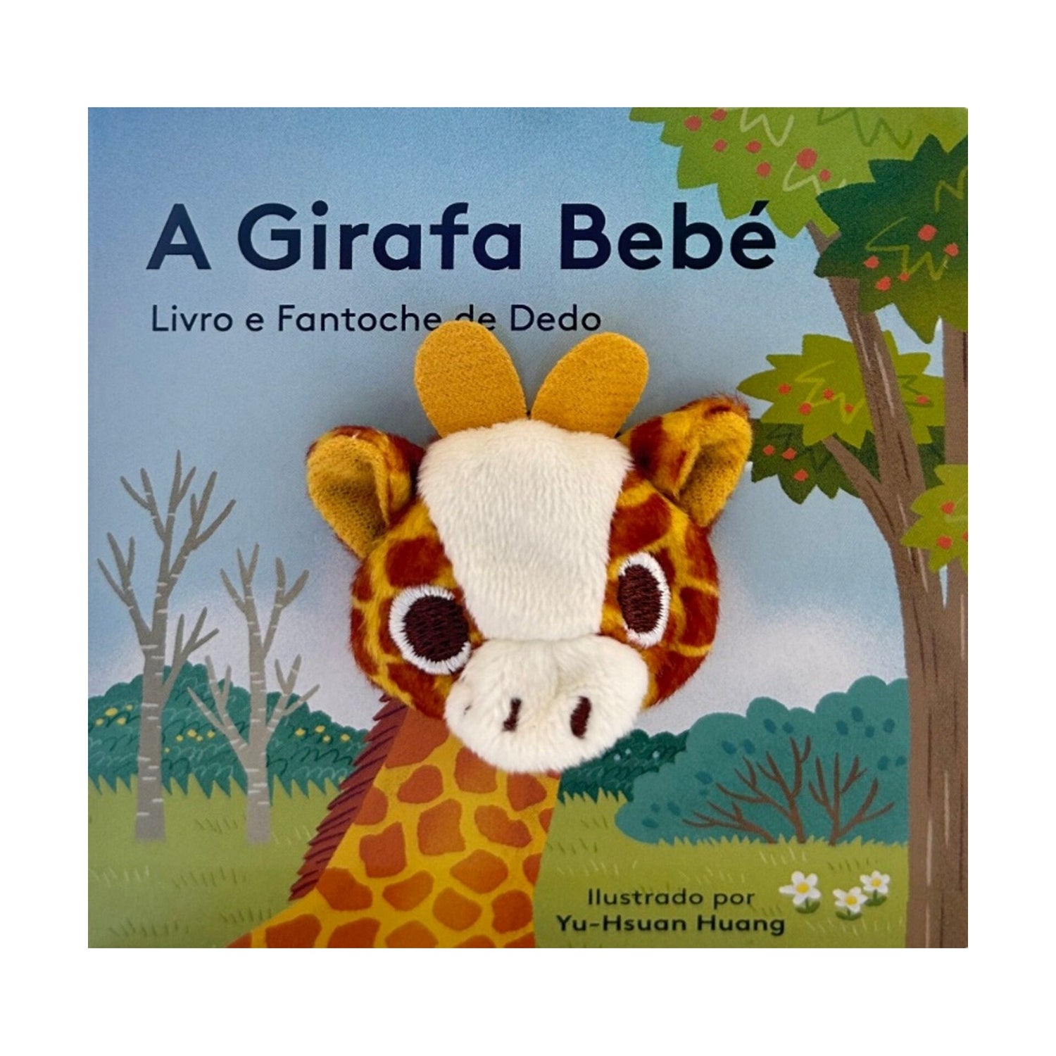 Livro E Fantoche De Dedo - A Girafa Bebé de Livro