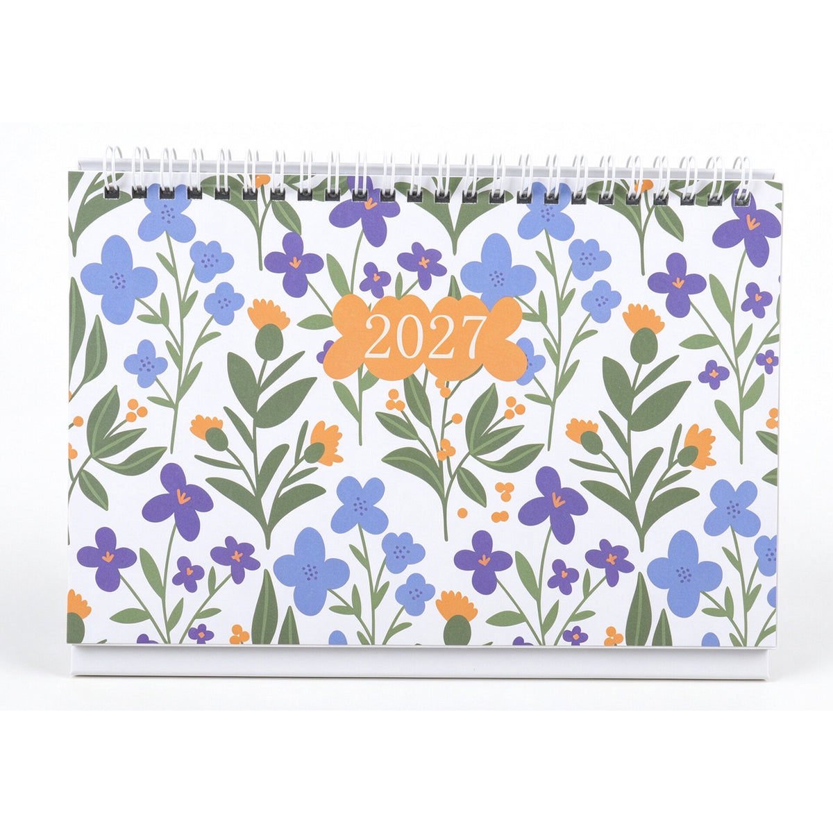 Calendário Mesa M 2027 Flowers Note