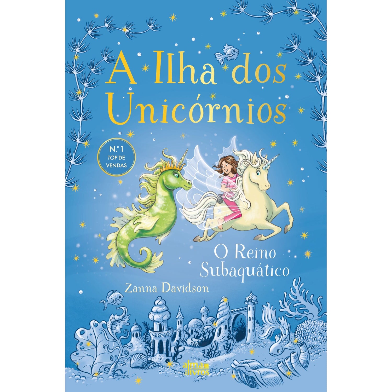 Ilha Unicórnios N7 - Reino Subaquático de Zanna Davidson