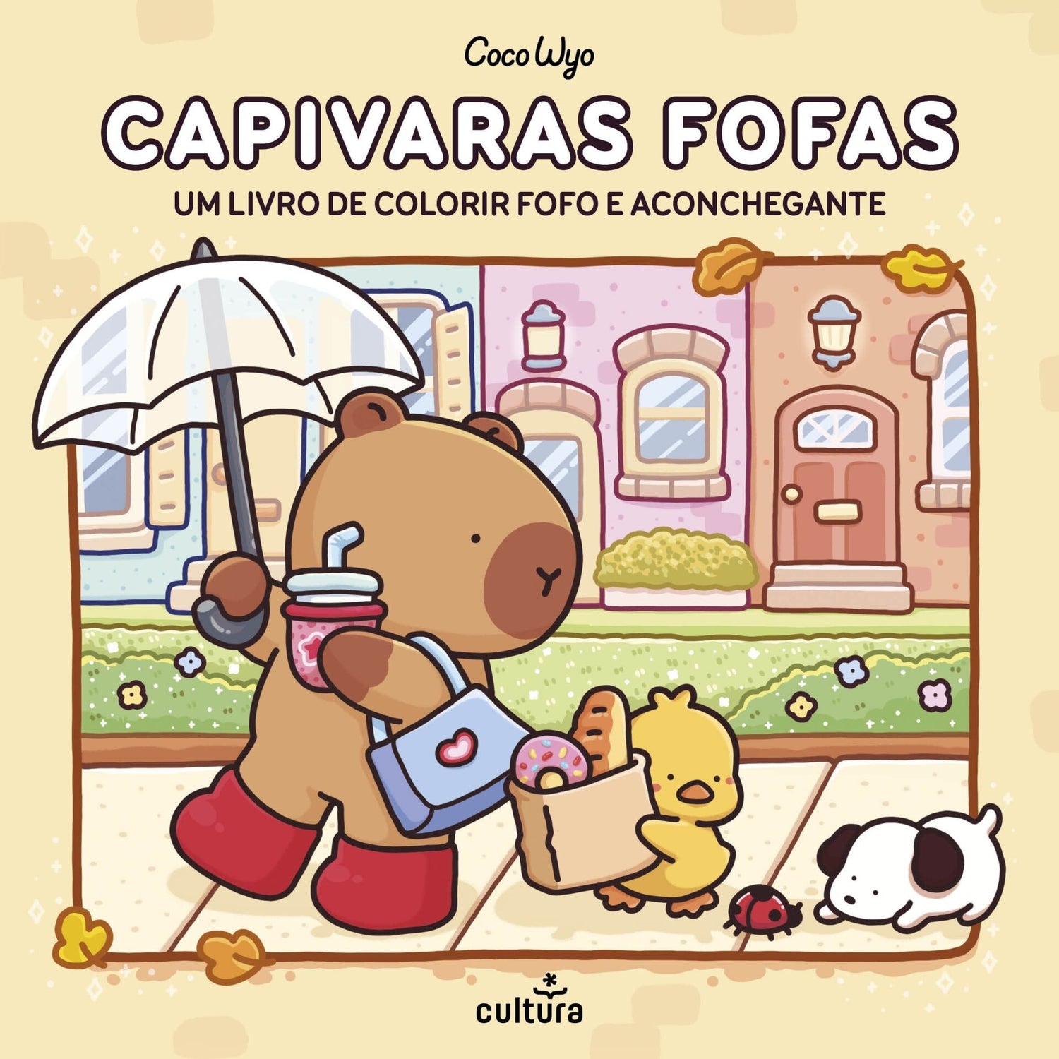 Capivaras Fofas de Coco Wyo