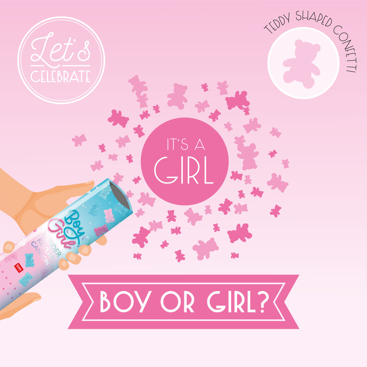 Gender Reveal - Boy Or Girl? (Girl)