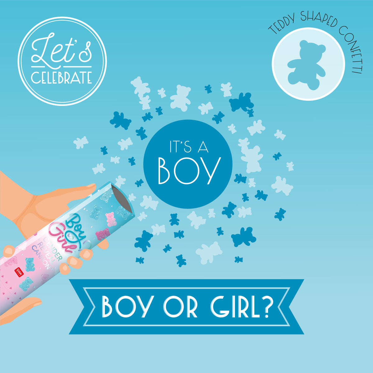 Gender Reveal - Boy Or Girl? (Boy)