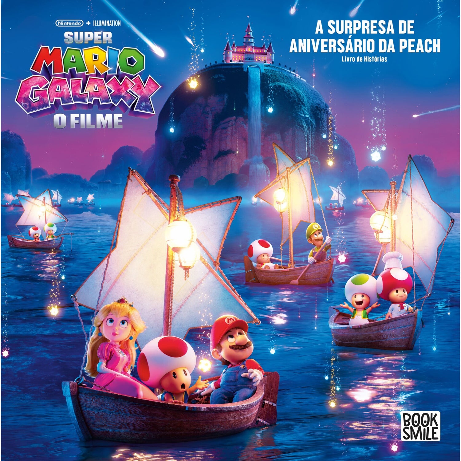 Super Mario Galaxy: O Filme: A Surpresa De Aniversário Da Peach: Livro De Histórias de Benjamin Harper