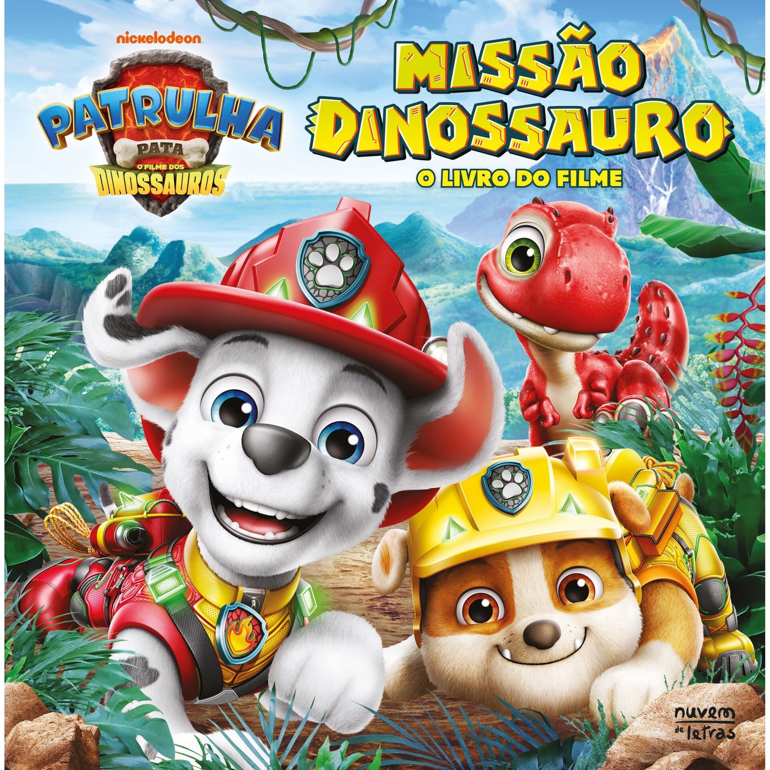 Patrulha Pata: O Filme Dos Dinossauros: Missão Dinossauro: O Livro Do Filme de Megan Roth