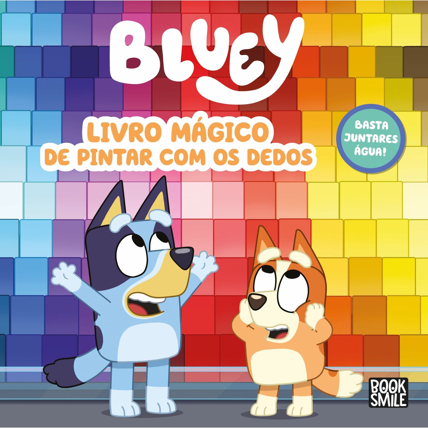Bluey: Livro Mágico De Pintar Com Os Dedos de Livro