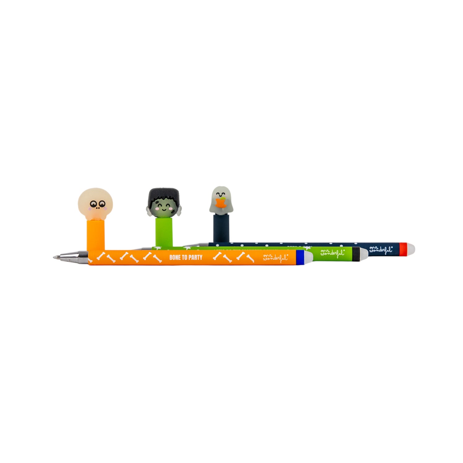 Conjunto 3 Caneta Apagar - Bo-Bo Halloween