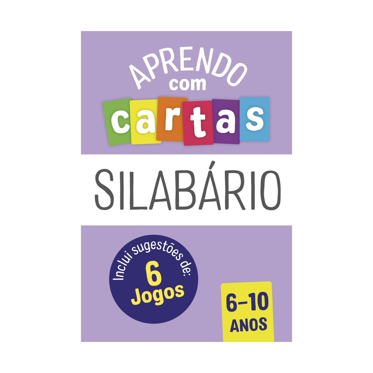 Aprendo Com Cartas: Silabário 6-10 Anos de Livro