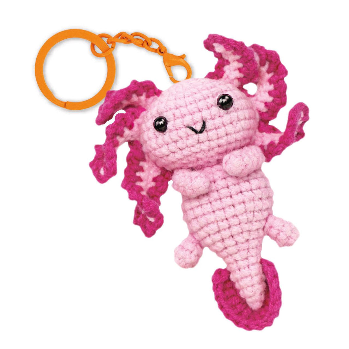 Conjunto Diy Crochet - Love Axolote