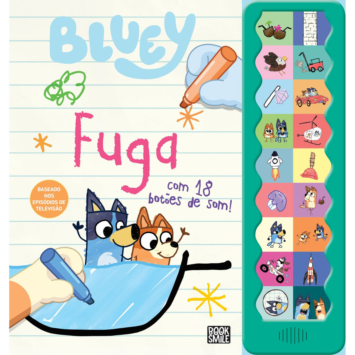 Bluey: Fuga: Livro De Sons de Bluey