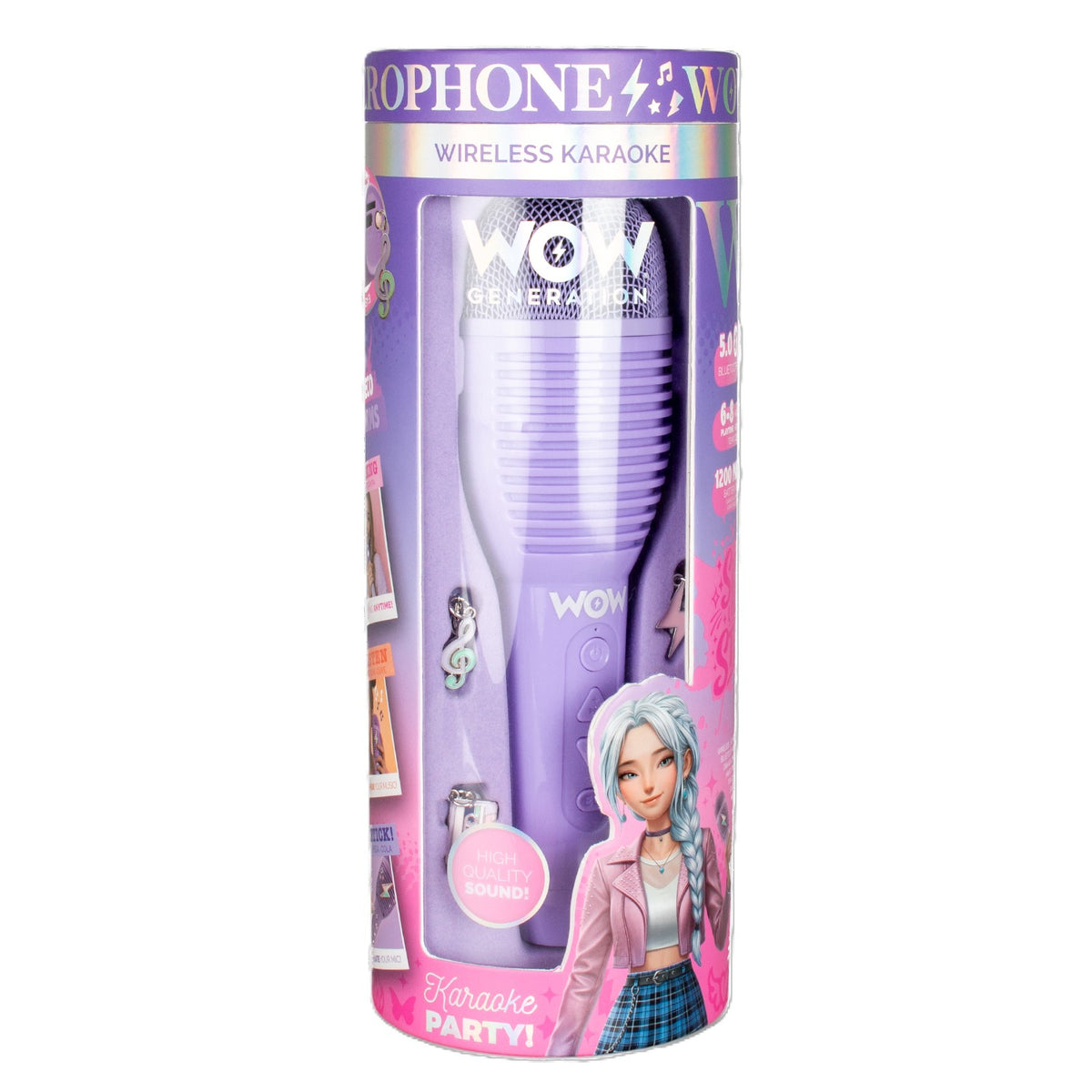 Microfone Com Gravador - Wow Generation