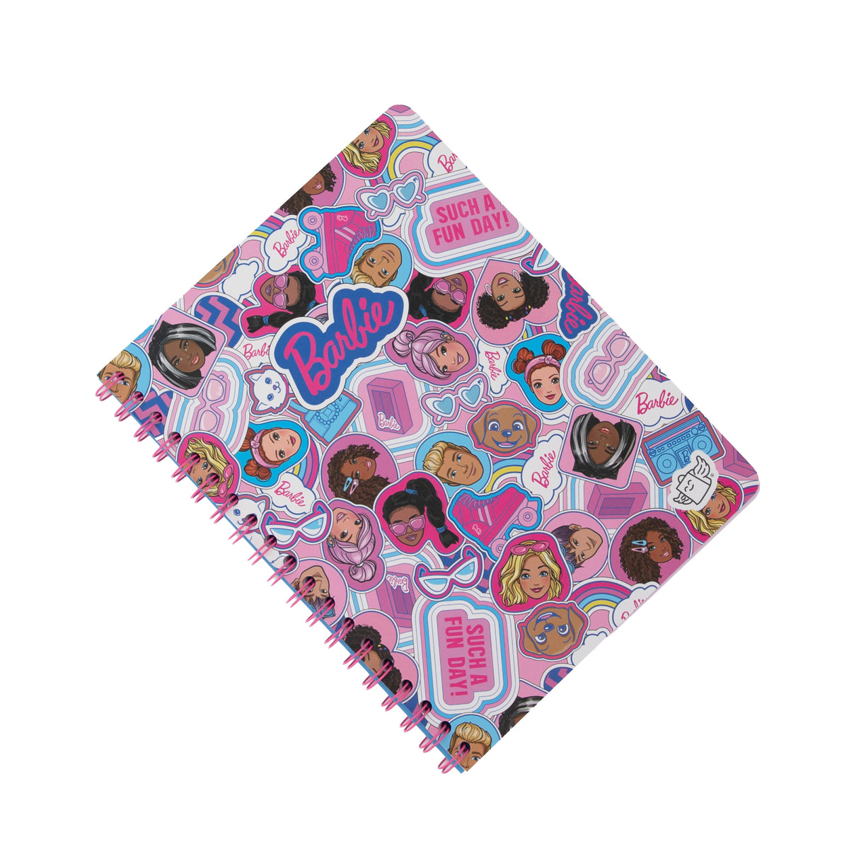 Caderno Formato A5 Espiral - Barbie