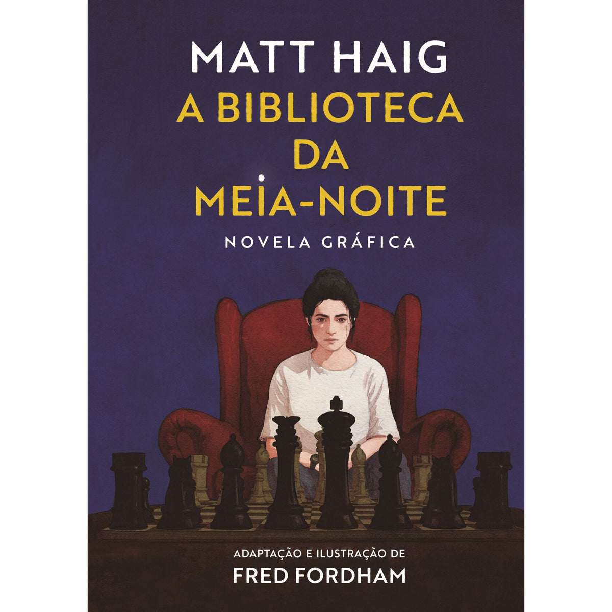 A Biblioteca Da Meia Noite - A Novela Gráfica de Matt Haig