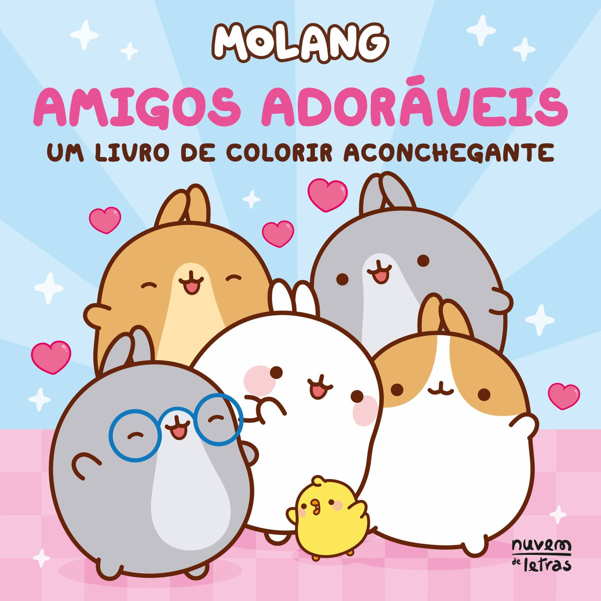 Molang: Amigos Adoráveis: Um Livro De Colorir Aconchegante de Molang