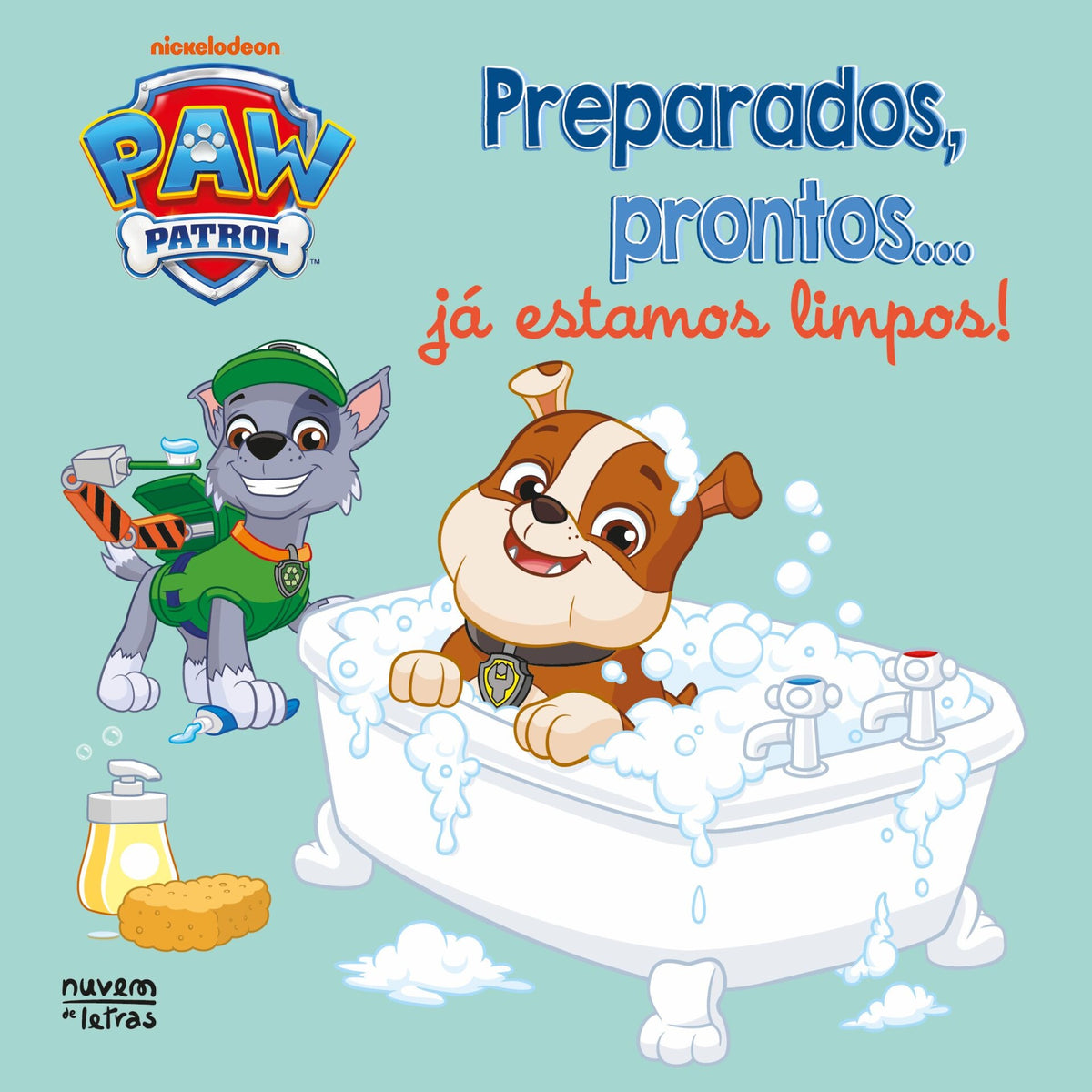 Patrulha Pata: Preparados, Prontos Já Estamos Limpos! de Nickelodeon