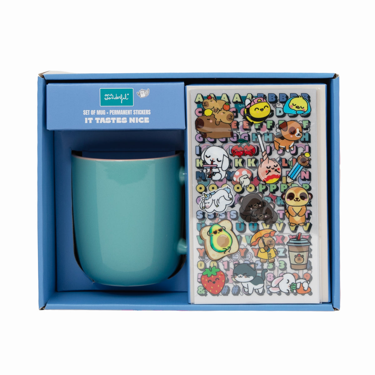 Caneca Diy Com Stickers - Wonder World
