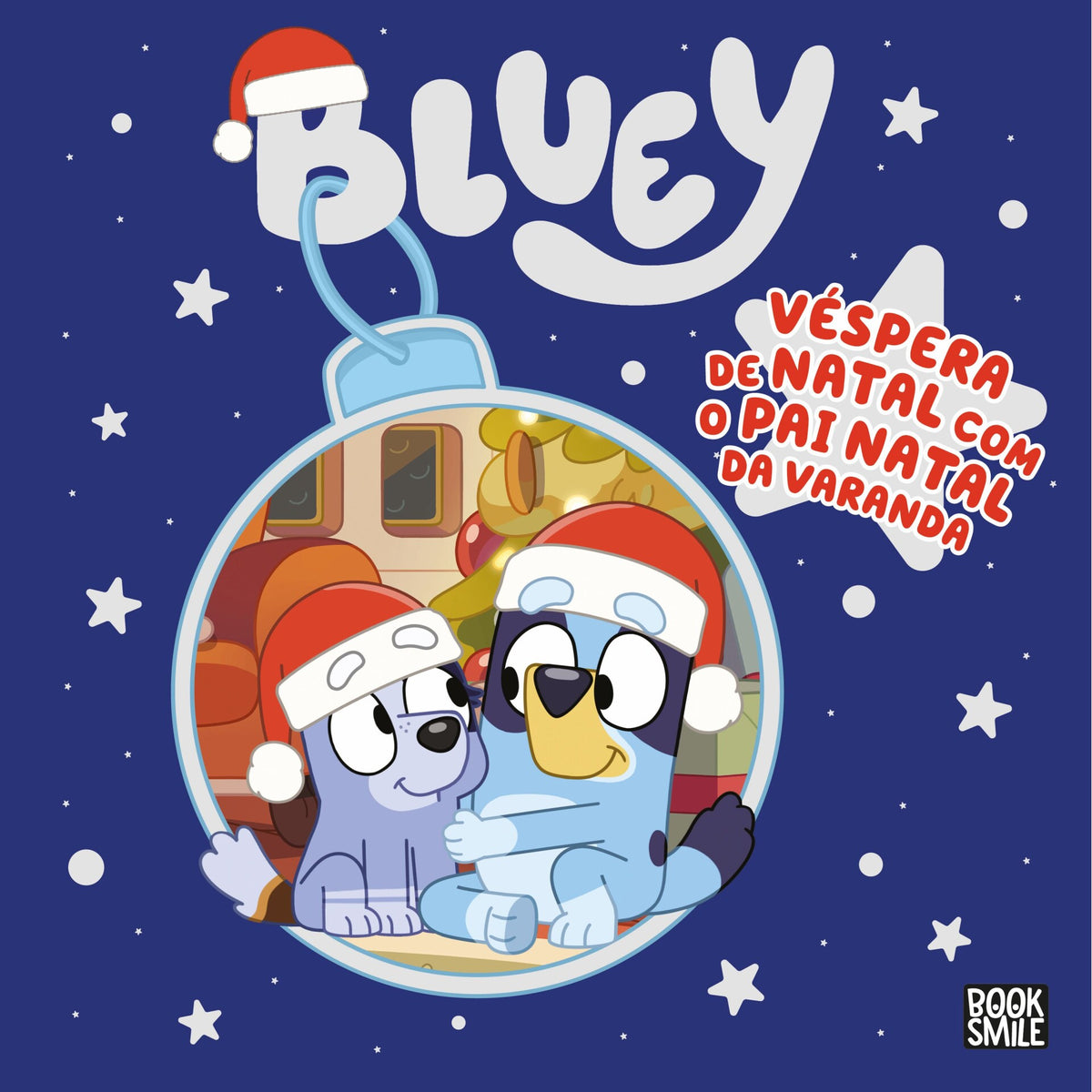 Bluey: Véspera De Natal Com O Pai Natal Da Varanda de Bluey