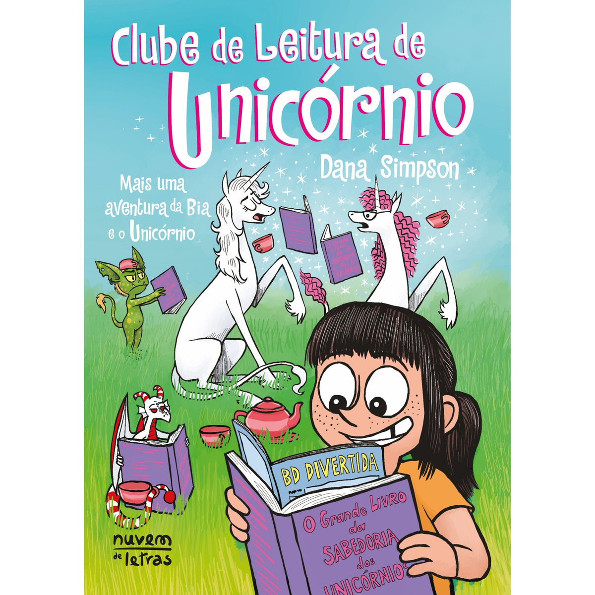 Bia E O Unicórnio 21: Clube De Leitura De Unicórnio de Dana Simpson