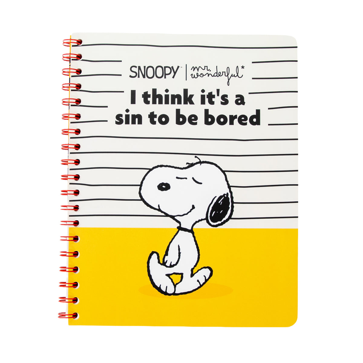 Caderno Formato A5 - Snoopy