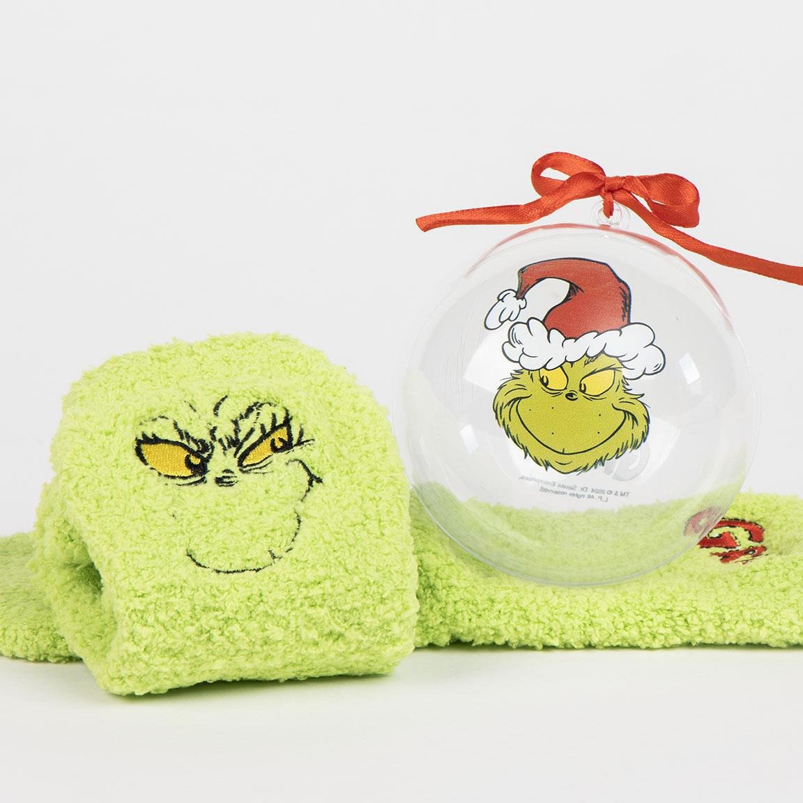 Meias Antiderrapantes - Grinch