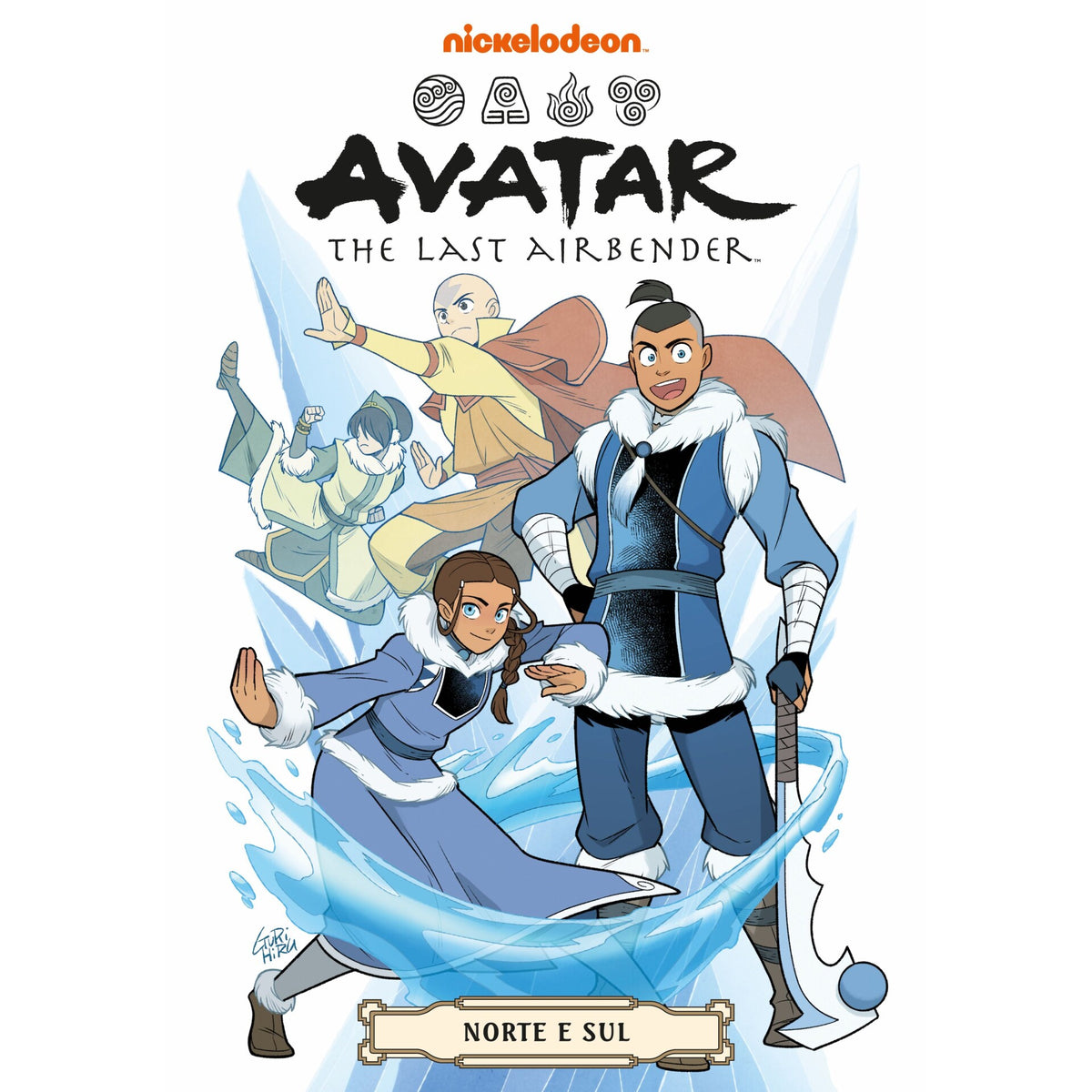 Avatar: The Last Airbender Volume 5: Norte E Sul de Nickelodeon